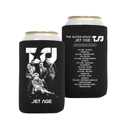 25th Anniversary Tour Stubby Holder | The Superjesus