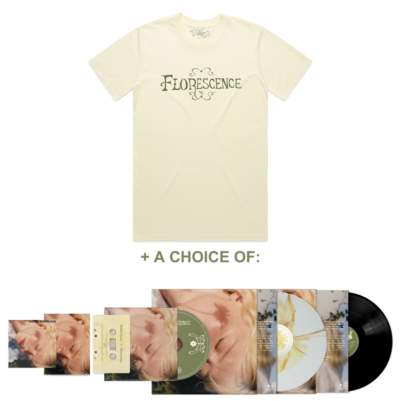Florescence T-Shirt with Choice of Music