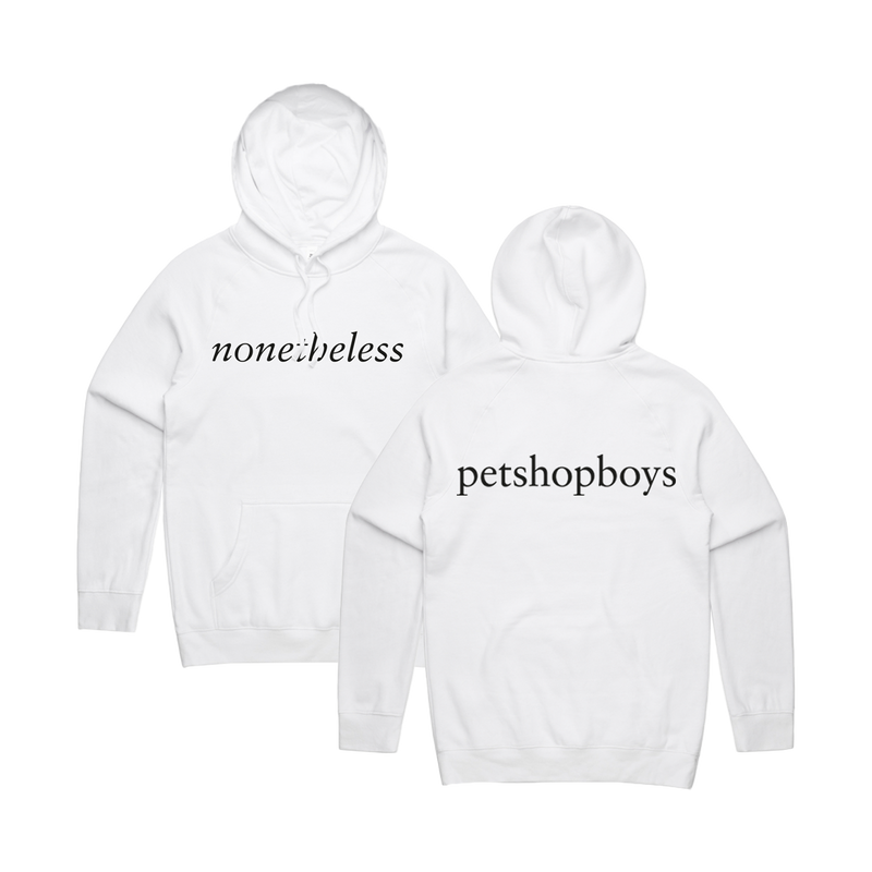 Nonetheless Logo Hoodie | Pet Shop Boys