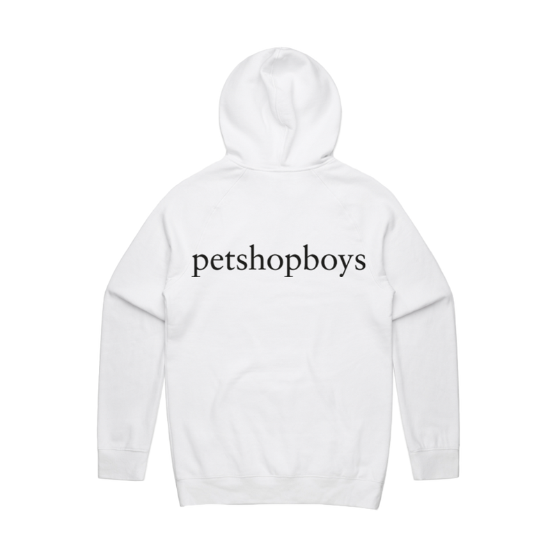 Nonetheless Logo Hoodie Back | Pet Shop Boys
