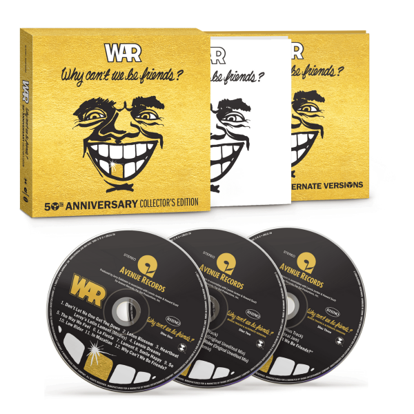 Why Can't We Be Friends? (50th Anniversary Collector's Edition) 3CD | WAR