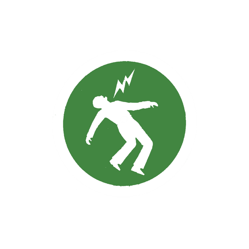 Warning Turntable Slipmat | Green Day