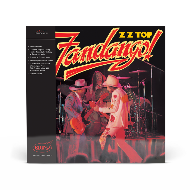 Fandango! (Rhino High Fidelity) (Unnumbered) | ZZ Top