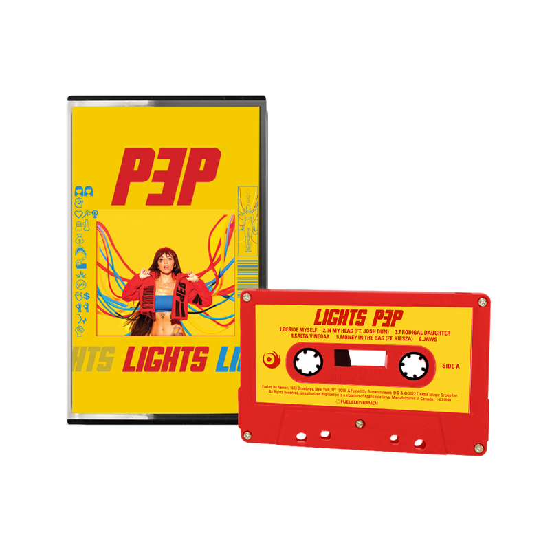 Lights PEP Red Cassette