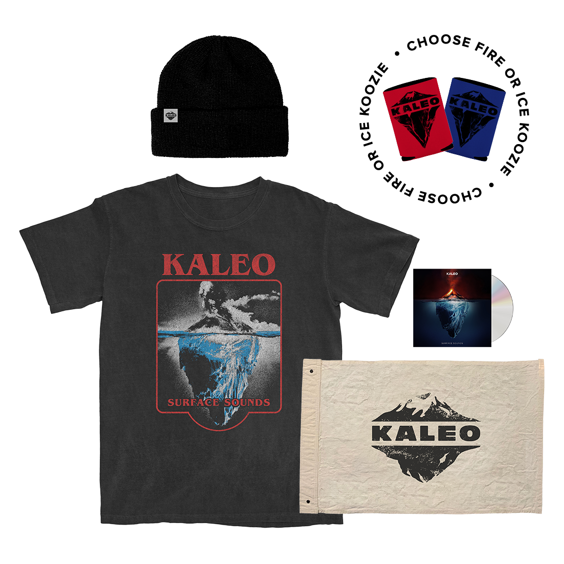 Surface Sounds CD Bundle KALEO Warner Music Australia Store