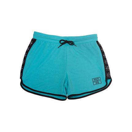 Panel Shorts (Turquoise)