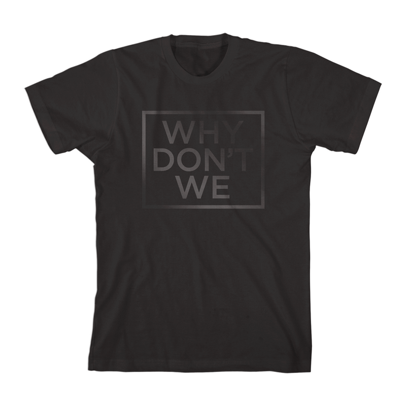 Why Don’t We Black Print T-Shirt