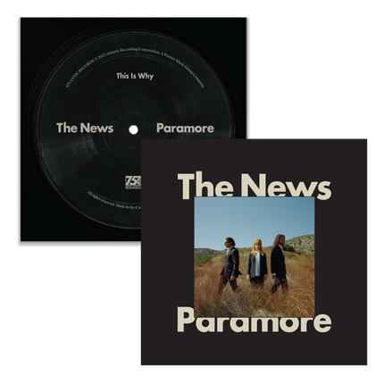Paramore The News Flexi Disc
