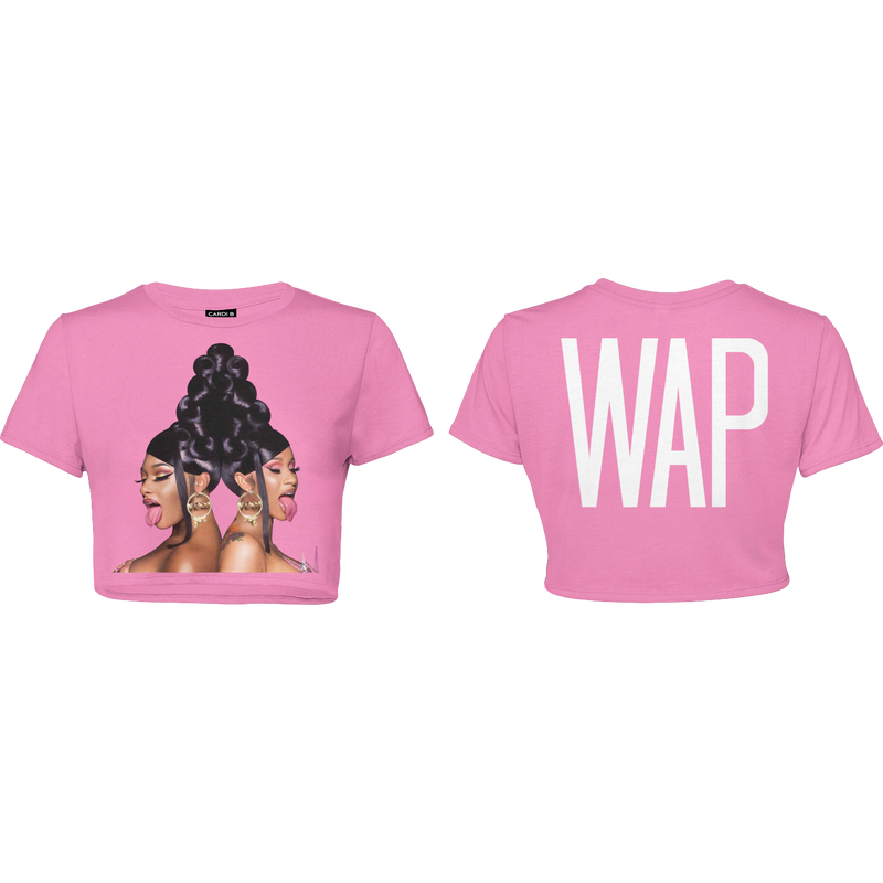 WAP Crop Top (Pink) + Digital Single
