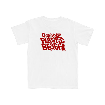 Plastic Beach White T-Shirt