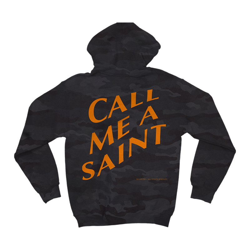 Call Me A Saint Hoodie (Black)