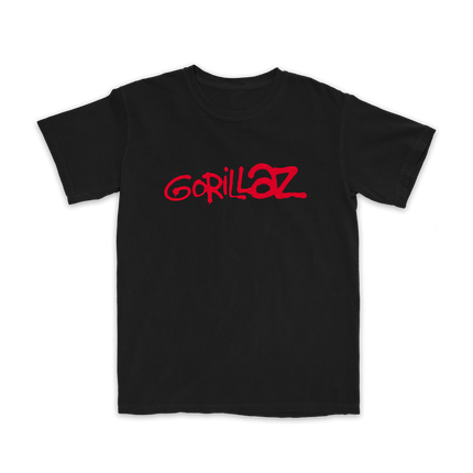 Gorillaz Red Logo T-Shirt