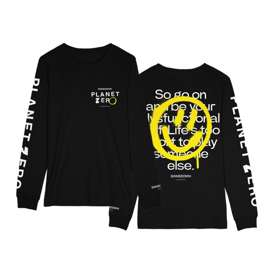 Dysfunctional You Long Sleeve Tee | Shinedown – Warner Music Australia ...