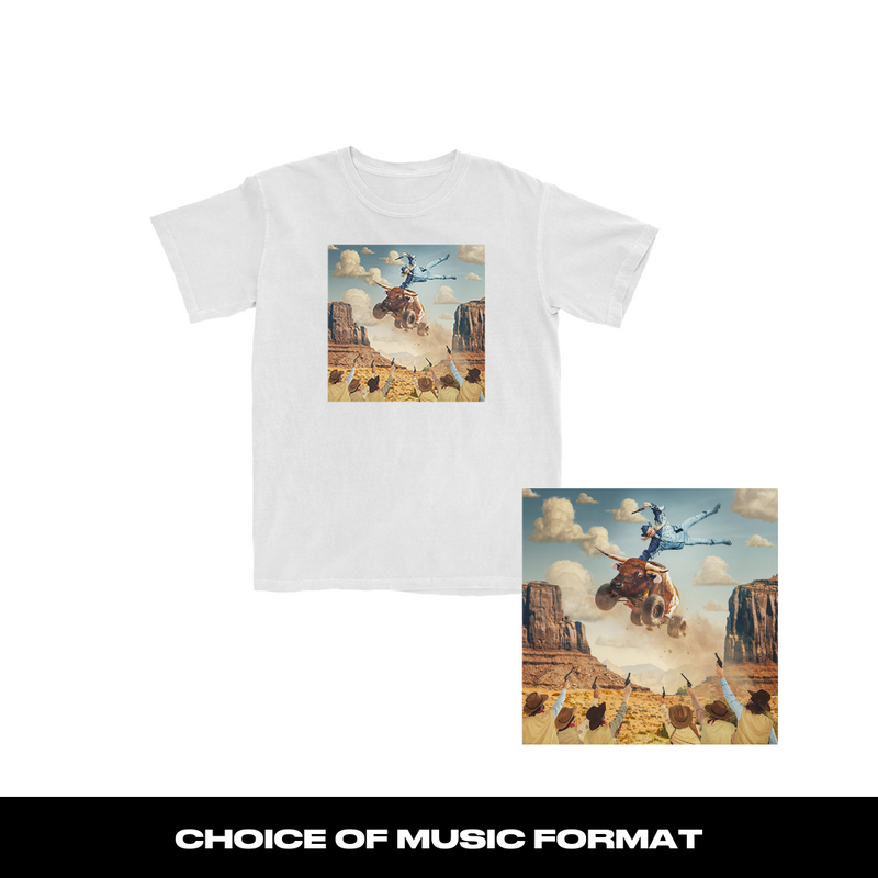 Cowboy Tears Album Cover T-Shirt Bundle