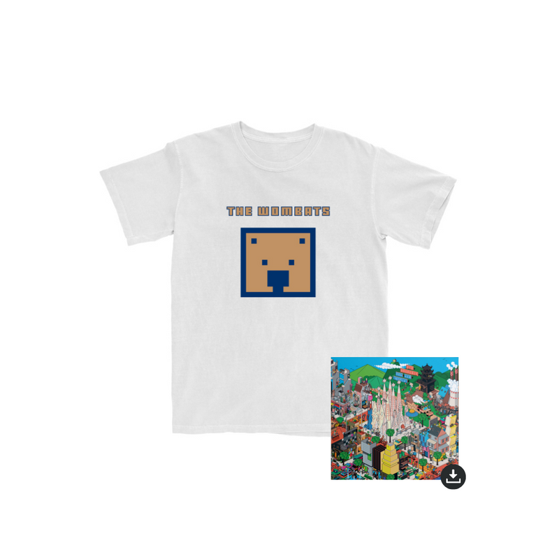 The Wombats Logo T-Shirt + Digital Download