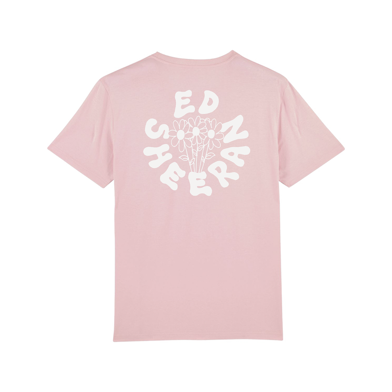 Ed Sheeran Equals A Bunch Of Flowers T-Shirt Pink