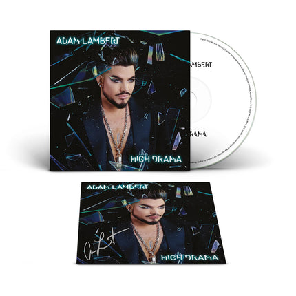 Adam Lambert High Drama (1CD with Signed Art Card)
