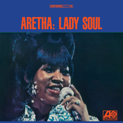 Aretha Franklin Lady Soul Black Vinyl Cover