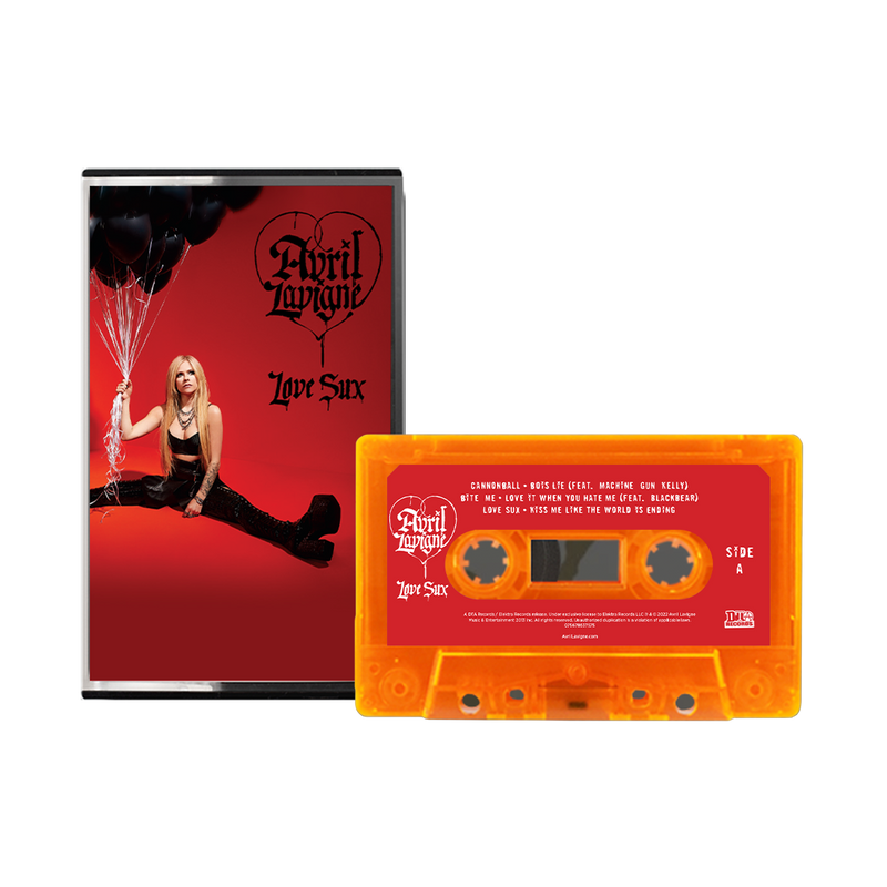 Love Sux Exclusive Transparent Bright Orange Cassette