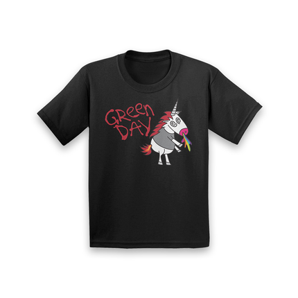 Black Unicorn Toddler T-Shirt