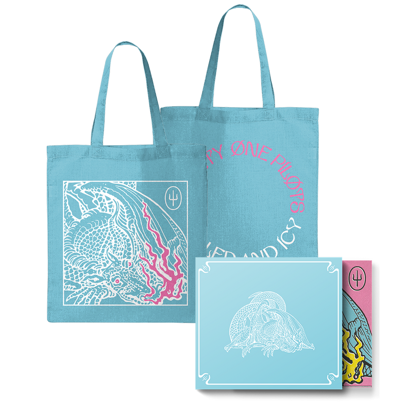 Scaled And Icy (Blue Slipcase) + Blue Box Tote Bundle