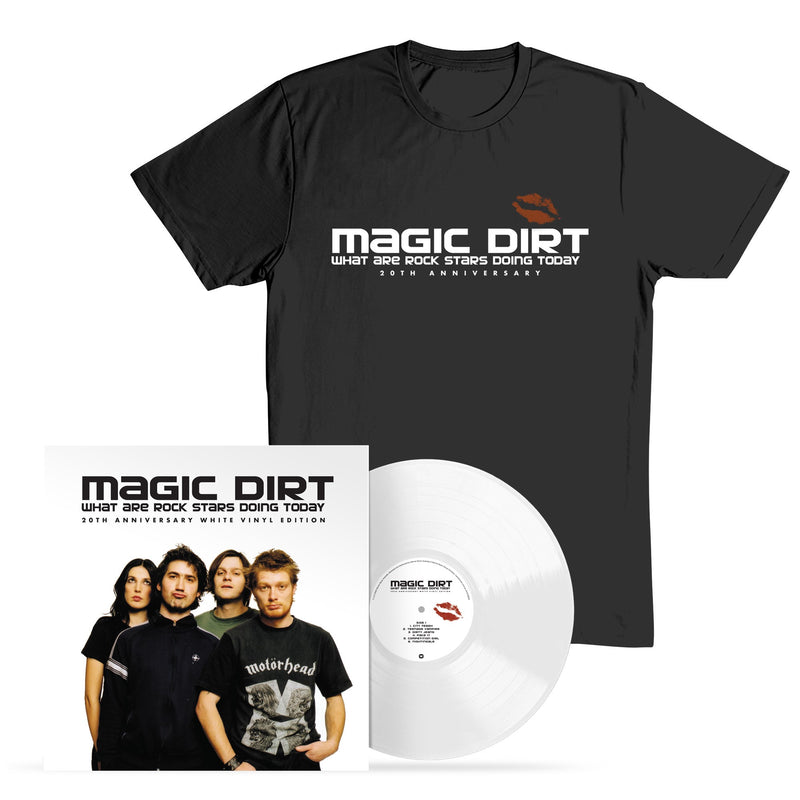 What Are Rock Stars Doing Today (20th Anniversary Edition Vinyl + T-Shirt Bundle)
