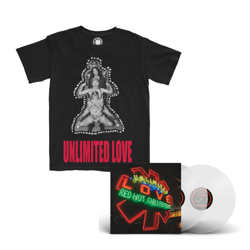 Unlimited Love Store Exclusive Clear Vinyl + T-Shirt Bundle