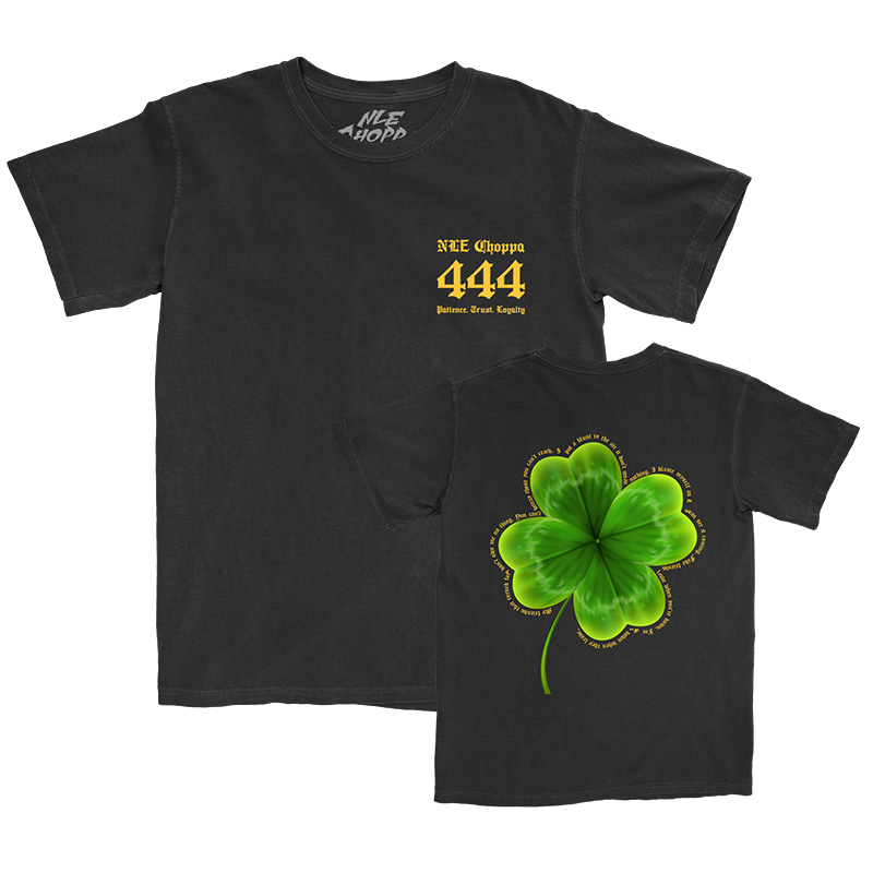 Clover Black T-Shirt + Digital Download