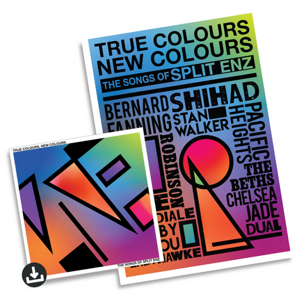 True Colours, New Colours - Deluxe Digital Album + A2 Tribute Poster