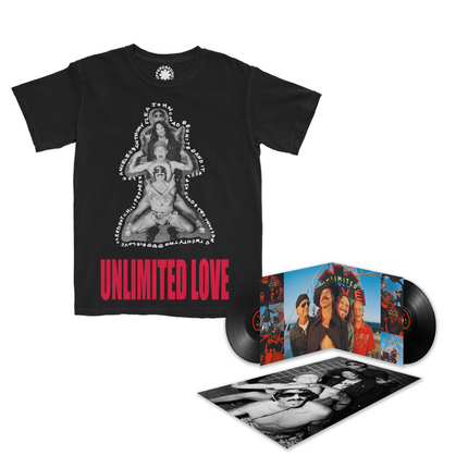Red Hot Chili Peppers Unlimited Love Deluxe Vinyl + T-Shirt Bundle