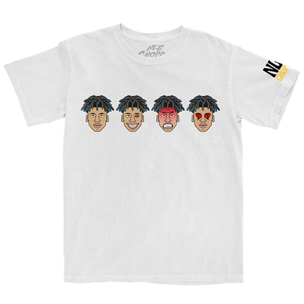 Mood Swings Emoji White T-Shirt + Digital Download
