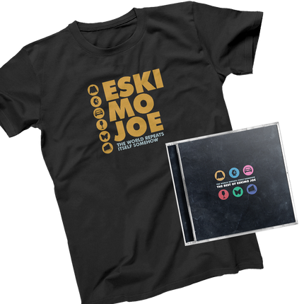 The World Repeats Itself Somehow - The Best Of Eskimo Joe CD + T-Shirt Bundle