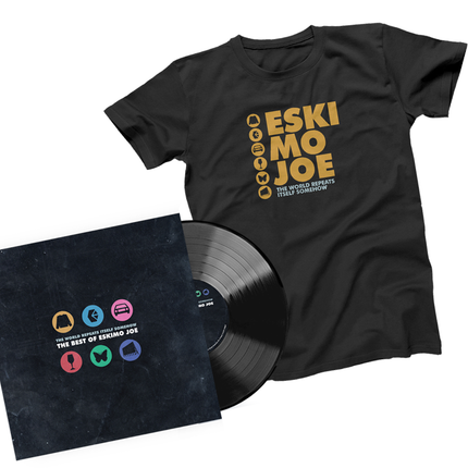 The World Repeats Itself Somehow - The Best Of Eskimo Joe Vinyl + T-Shirt Bundle