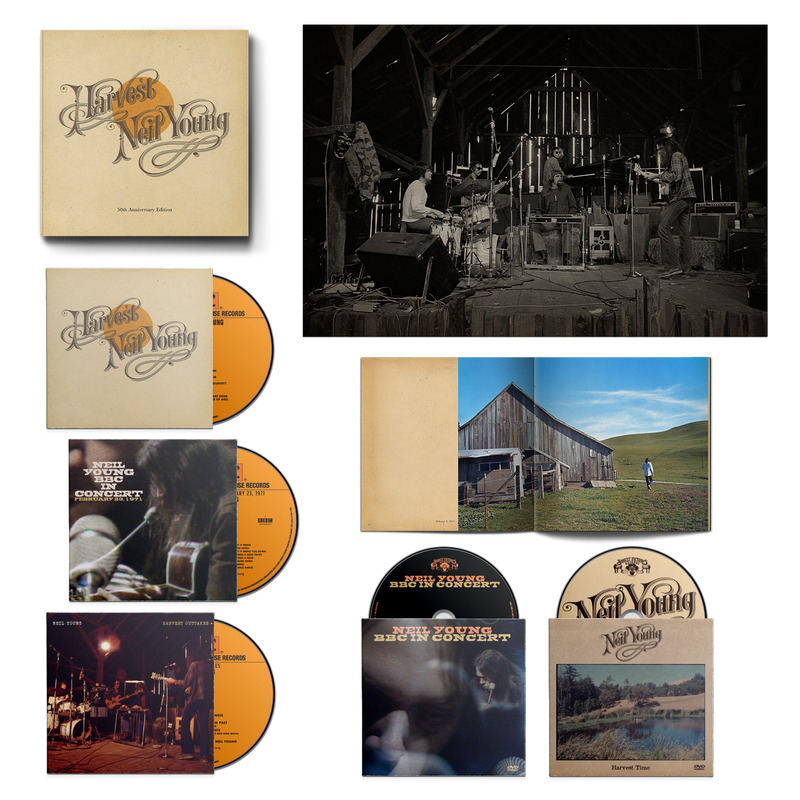 Harvest: 50th Anniversary Edition 3CD/2DVD