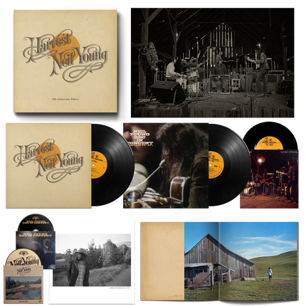 Harvest: 50th Anniversary Edition Vinyl/DVD