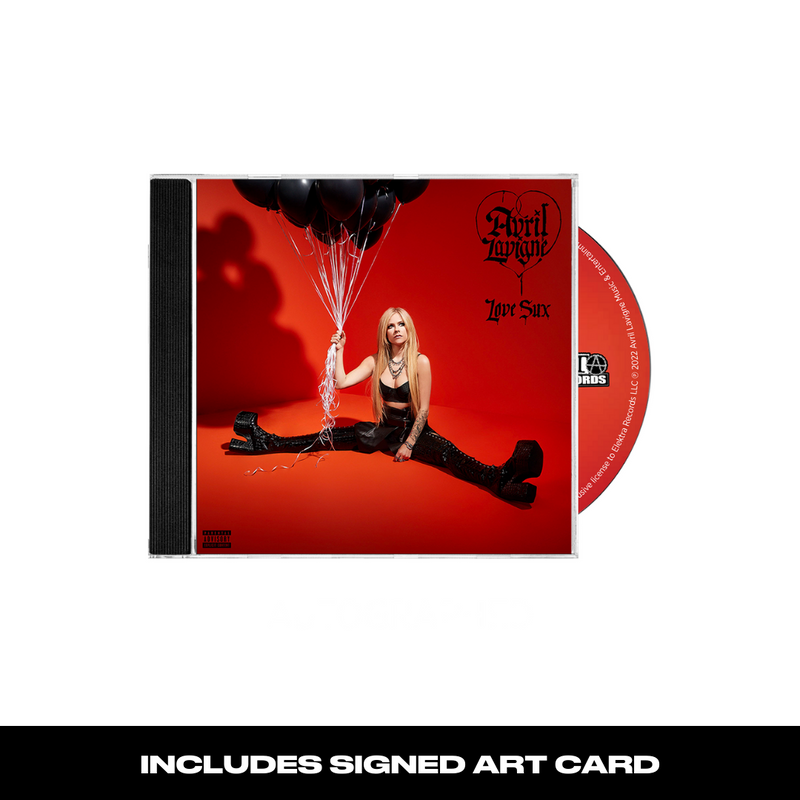 Love Sux CD with Signed Artcard