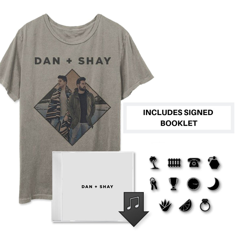Dan + Shay (T-Shirt + Pin Set Bundle)