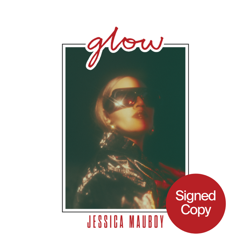 Jessica Mauboy Signed Glow Broadsheet