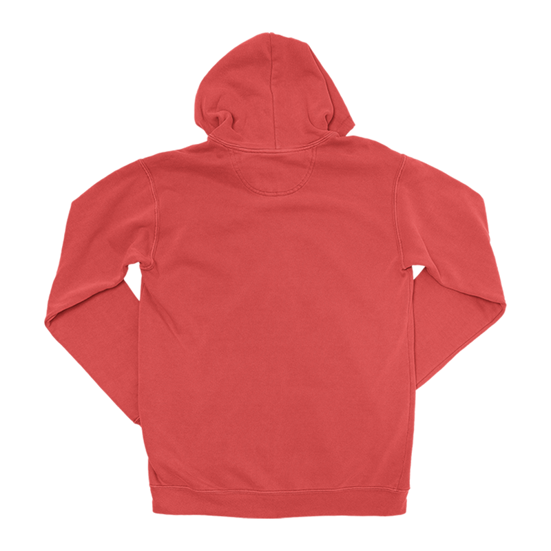 Red zip up hoodie with cobra circle front graphic, 03 racer number right sleeve graphic, Kobra left sleeve graphic and MCR left wrist graphic.