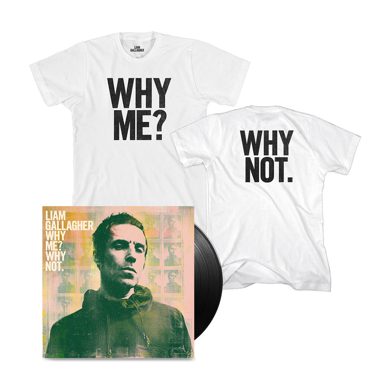 Why Me? Why Not. Vinyl T-Shirt Bundle