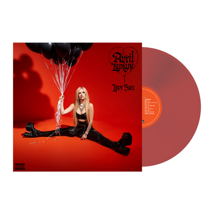 Love Sux Vinyl (Transparent Red)