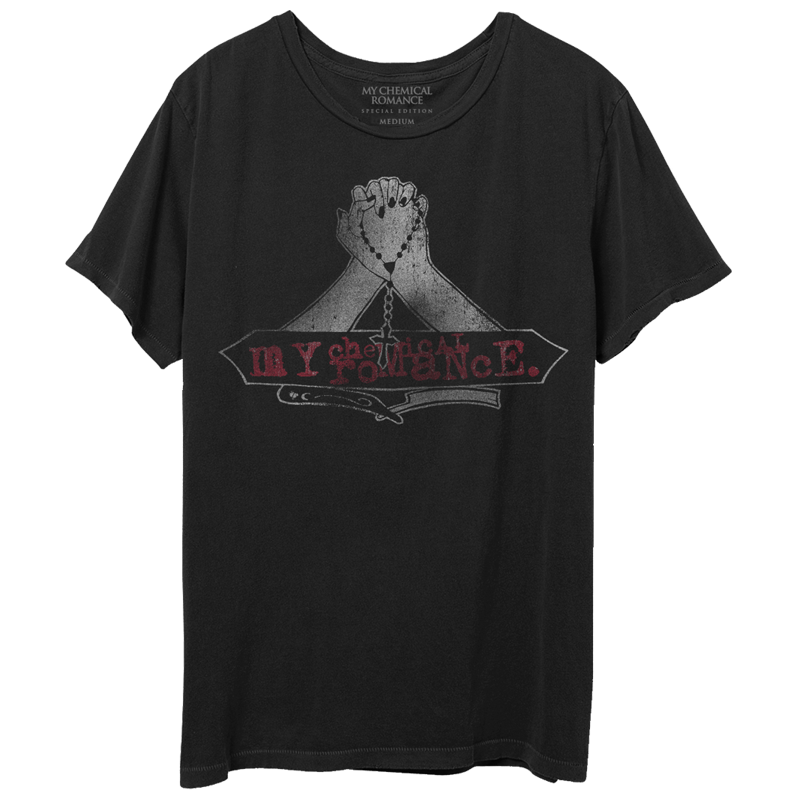 Praying Hands Distressed T-Shirt