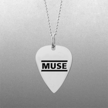 Muse Guitar Pick Necklace