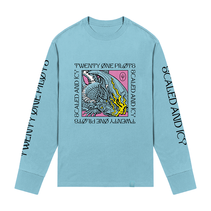 twenty one pilots scaled and icy digital longsleeve