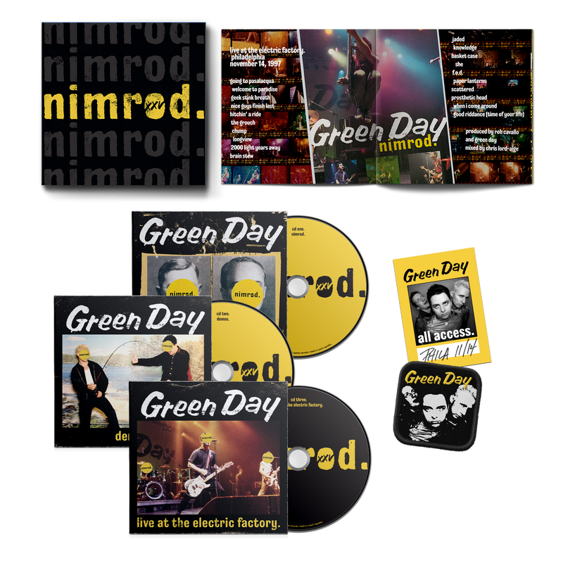 Green day Nimrod XXV 3CD