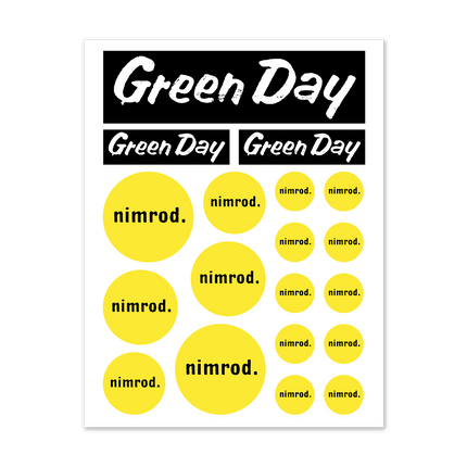 Nimrod Sticker Sheet
