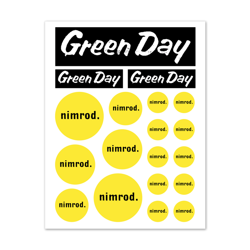 Nimrod Sticker Sheet