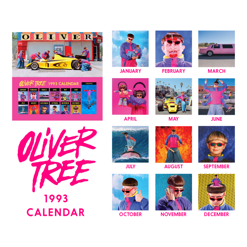 Oliver Tree 1993 Calendar