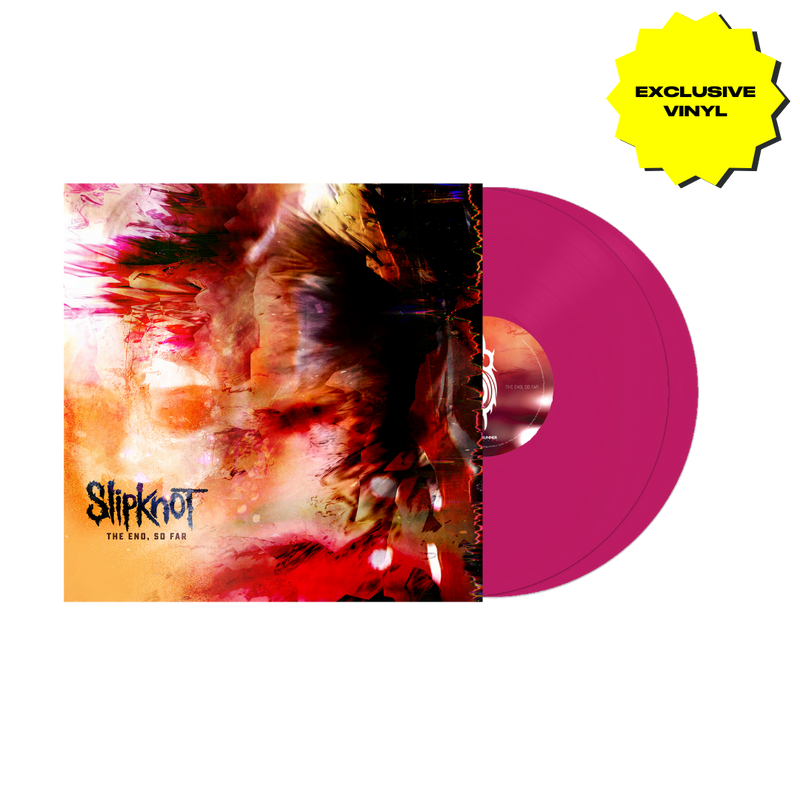 Slipknot The End, So Far Pink Vinyl