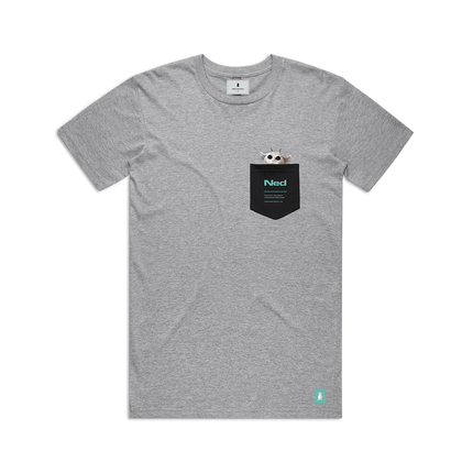 Pocket T-Shirt (Gray)